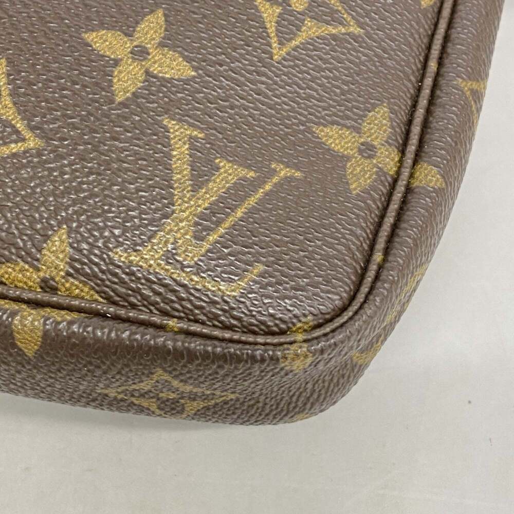LOUIS VUITTON Brown Monogram Pochette Pouch - Picture 7 of 9